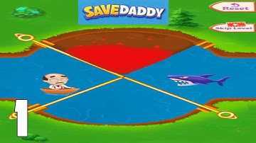 Save Daddy - Pull the Pin - Android Gameplay Walkthrough Part 1 Levels 1-8 (Android, iOS)
