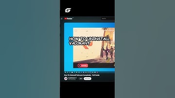 how to uninstall valorant  #valorant #valorantclips
