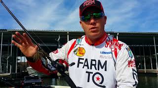Andy Montgomery's total dock skipping setup for bass fishing
