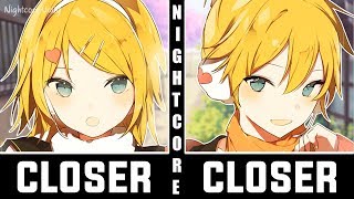 Download Lagu Nightcore - Closer (Switching Vocals) | Lyrics MP3