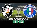 VASCO sofre expulsões e vira derrota na Sul-Americana ⚽