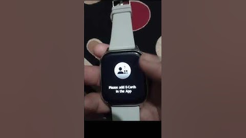 Watch main e-card kese lagaye #ecard#watch#smartwatch#shorts#viral#trending#viralshort