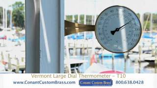 Vermont Large Dial Thermometer