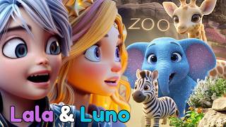 Zoo Animals for Kids | Zebra, Elephant & Giraffe Song | Can You Find Them All? 🦓🐘🦒