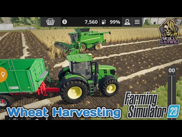 FS23, Farming Simulator 23 Gameplay Android @SkullGaming5520 in