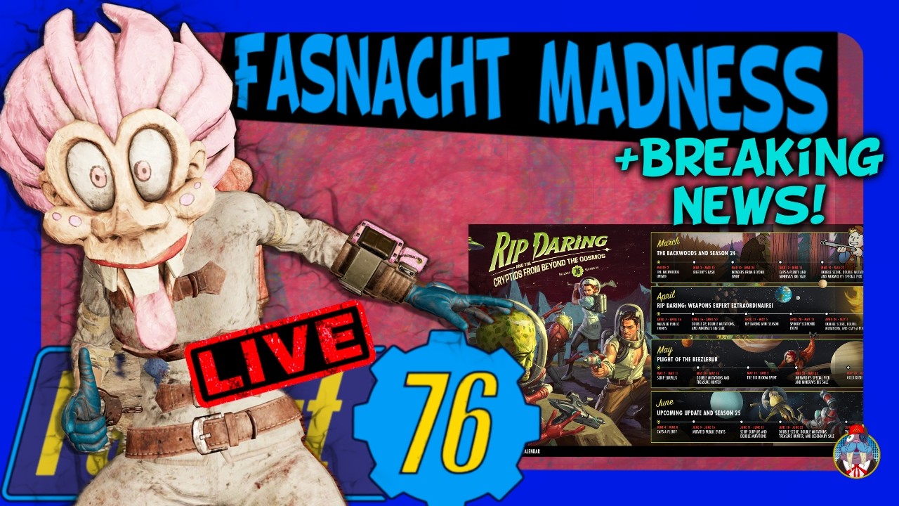 Fasnacht is back with new rules and rewards, can we do more than one an hour?  | Fallout 76