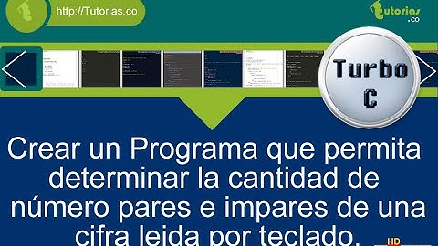 sentencia if-else – turbo C (cuantos pares impares de una cifra)