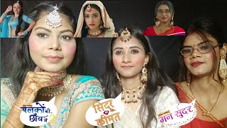 3 Actresses Makeup Challenge Of Dangal Serial💄🥰 | Step By Step Makeup Tutorial