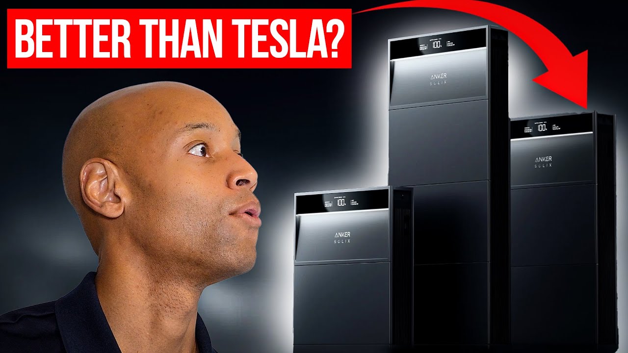 New Anker Solix X1 Rivals Tesla Powerwall YouTube New Anker Solix X1 Rivals Tesla Powerwall YouTube