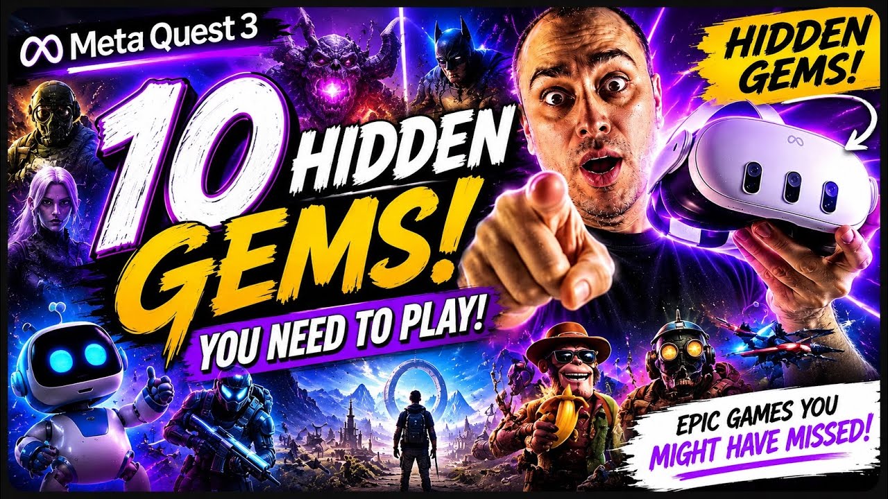 10 Hidden Gems on Quest 3 You NEED to Play