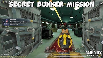 How to Complete Secret Bunker Mission in Krai Map COD Mobile 🕵️