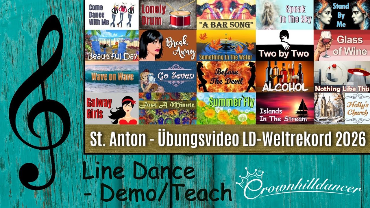 St. Anton - Line Dance Festival 2026 - Übungsvideo