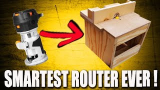 This little (FREE) router table does AMAZING things!