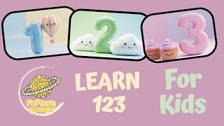 🎈 Learn 123! Fun 3D Counting & Number Images for Kids & Toddlers