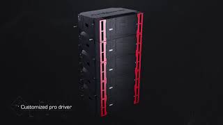 Audiocenter K - LA 210 DSP Active Line Array System Audiocenter K La 210 Dsp Active Line Array System