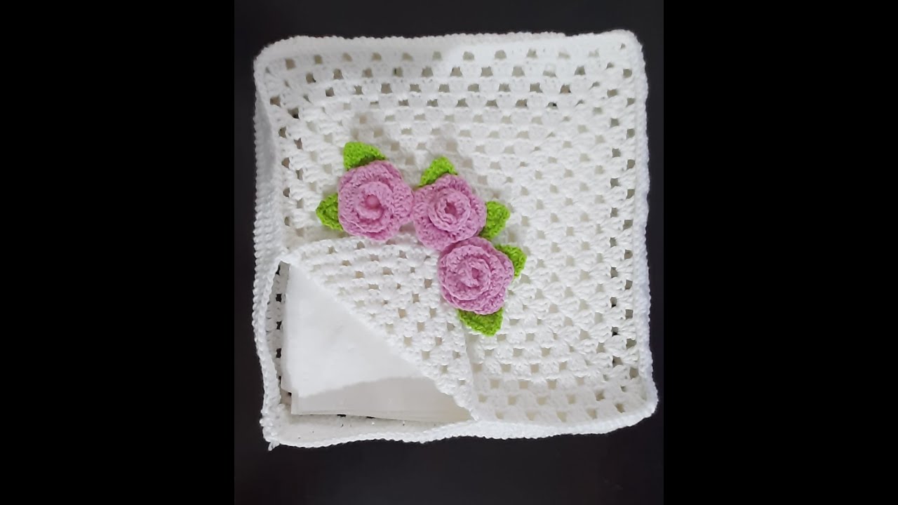 How To Crochet Tissue Holder A StepByStep Video Tutorial Beautiful