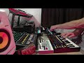 Live jam jdxi  volca keys  roland ju06a  volca sample2  roland mc101  aira s1  elgato facecam pro