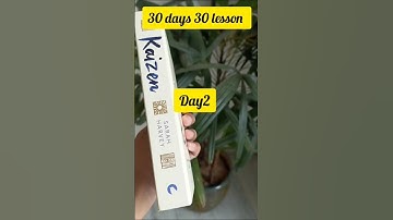 Kaizen by Sarah Harvey #book #booklovers #lesson #bookcollection