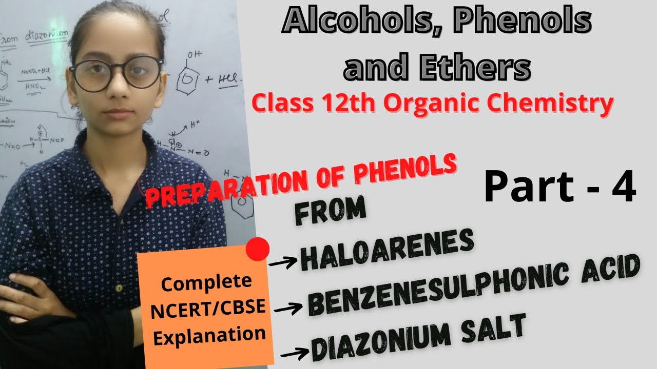 Alcohols, Phenols and Ethers Part 4 Class 12th, Chapter 11 Hindi