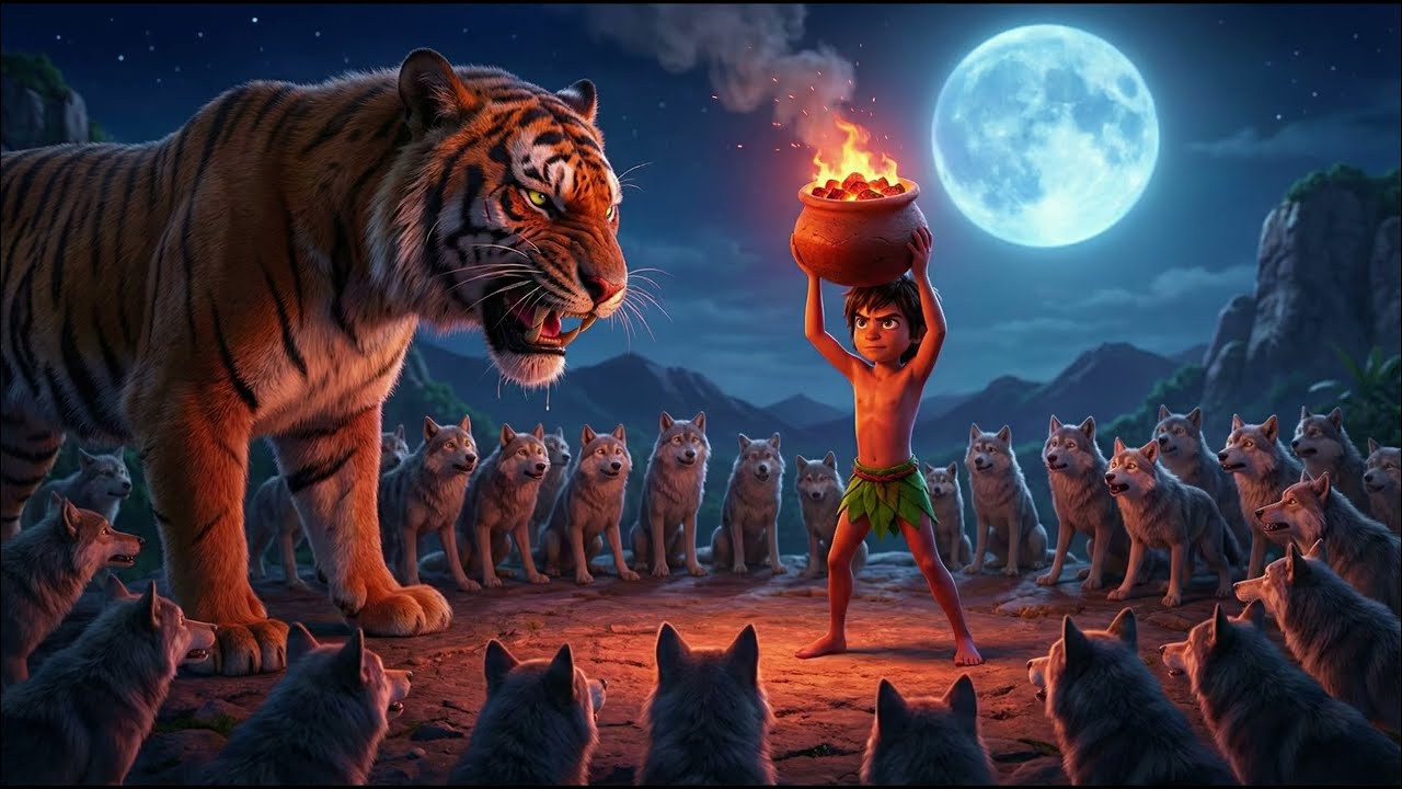 Mowgli vs. Shere Khan: The Battle for the Jungle | 3D Animated Story