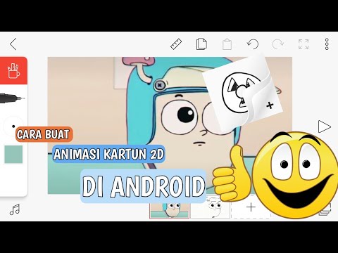Tutorial cara buat kartun  animasi  2d di  android  YouTube