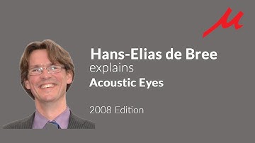 Hans-Elias de Bree explains: Acoustic Eyes