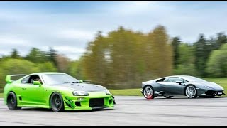 4k Supra 1000 Hp Vs Lamborghini Huracn Lp6104