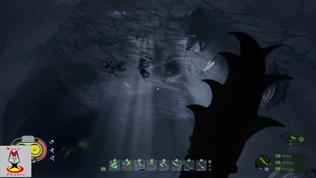 Grounded - Hecken-Mutterspinne Solo töten - Mutterspinnenbrocken, -Cheliceren, -gift