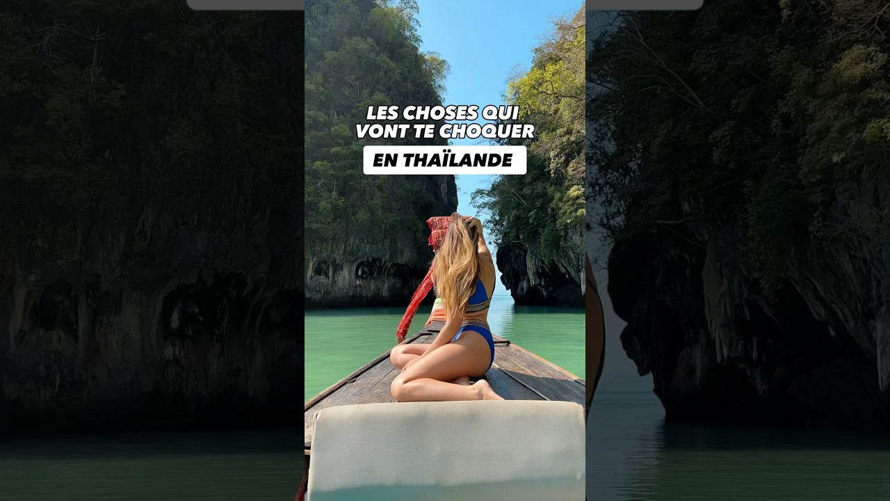 Ces choses qui surprennent en Thaïlande 😳 #travel