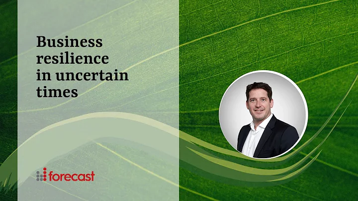 Business resilience in uncertain times