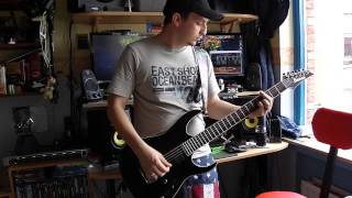 Delain Hit me with your best shot Guitar Cover