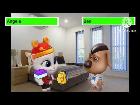 Hans Dowel My Talking Tom Friends version With Healthbars
