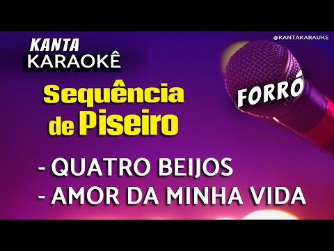 Video thumbnail for karaokê sequência 4 BEIJOS e AMOR DA MINHA VIDA forró - Gino e Geno Sidney Lima - Felype pisadinha