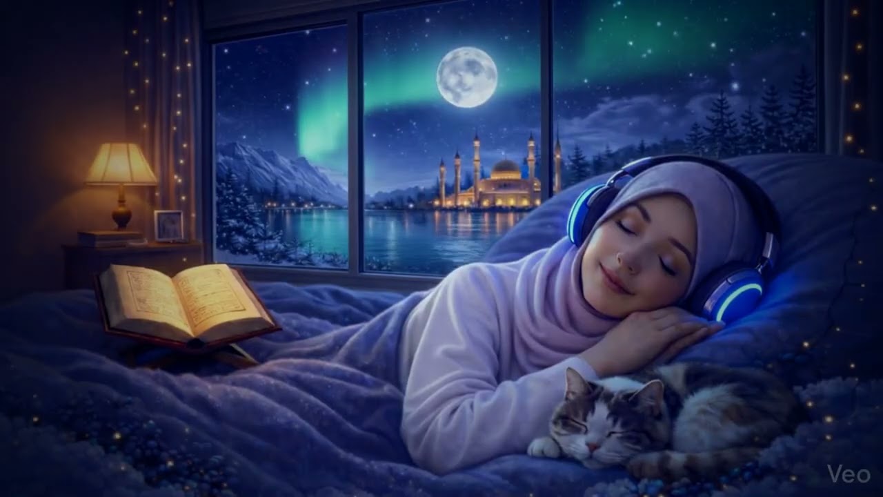 Beautiful Quran for Deep Sleep Relief Stress & Insomnia 🌿 Surah Arrohman, Al-Mulk | Calm Your Mind