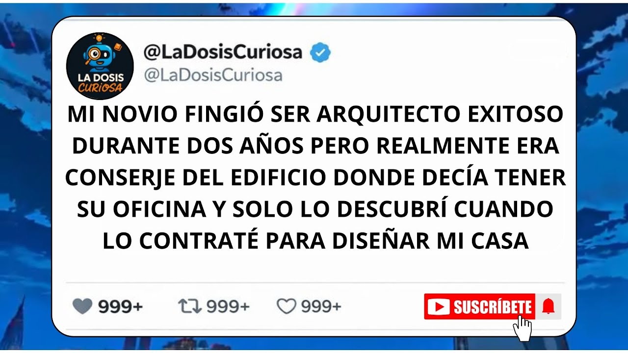 Mi novio ARQUITECTO resultó ser CONSERJE que me ESTAFÓ 420 MIL PESOS | Lo vi TRAPEANDO pisos