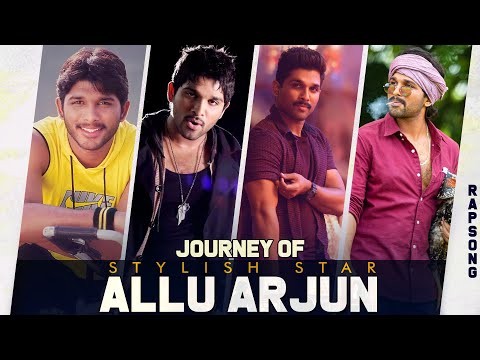 Journey of Stylish Star Allu Arjun | #AlluArjunRAPSong | A Thaman S Musical