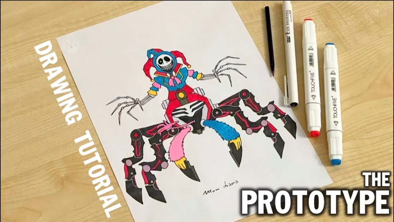 Как нарисовать Прототип из 5 главы «Время игр с Поппи»