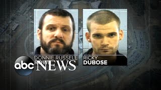 Nationwide manhunt for two dangerous inmates who escaped custody in Georgia