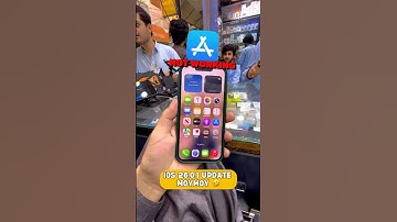 Ios 26.0.1 New Update App Store Not working 😱 #shortvideo