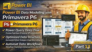 FREE Power BI + Primavera P6 – Part 13 – Advanced DAX &amp; KPI Dashboard