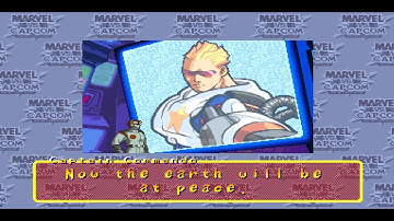 Marvel V.S Capcom - Captain Commando Ending