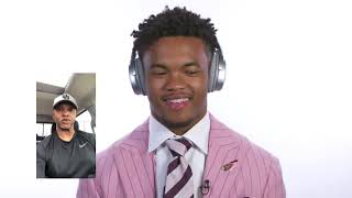 QB Kyler Murray Moments After Being Selected #1 Overall | 2019 NFL Draft