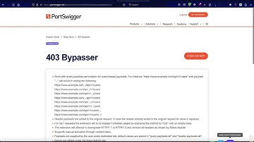 Burp Extension Mini series | 403 Bypasser | Bug Bounty Service LLC