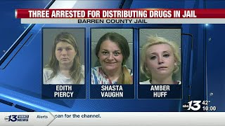 Three Arrested for Distributing Drugs in Barron County Jail