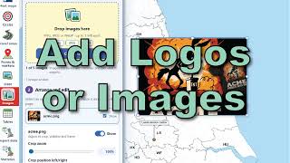 Add Images and Logos to a Map | VectorMaps.uk