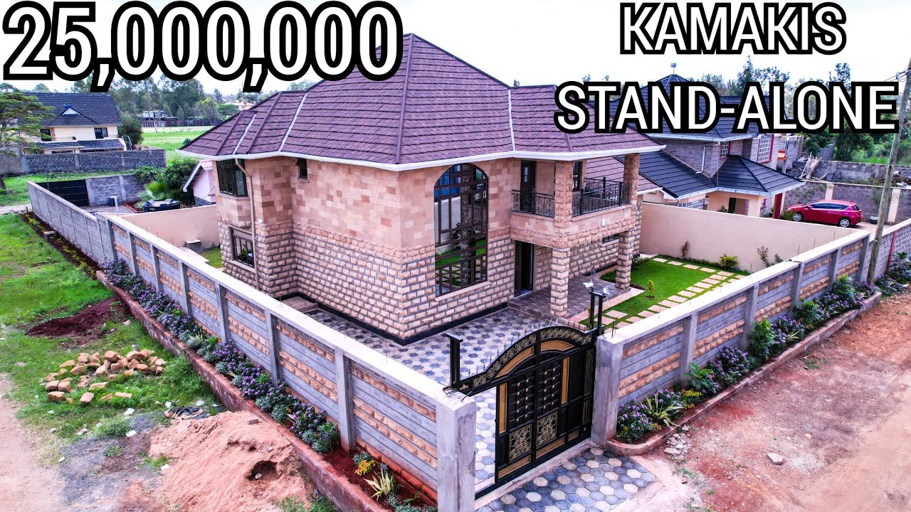 TOURING a $ 250,000 MODERN 5 BEDROOMS HOME ALONG THE EASTERN BYPASS / ZERO JOINT YELLOW STONE