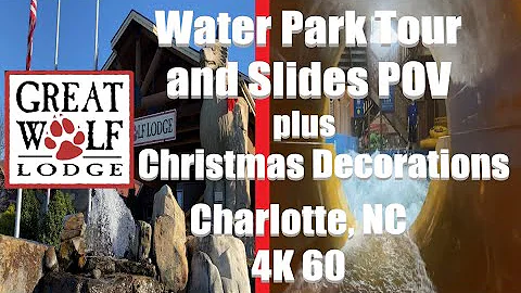 Great Wolf Lodge | All Water Slides POV | Christma...