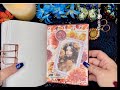 🌺ASMR Aesthetic Journal 📘 with me