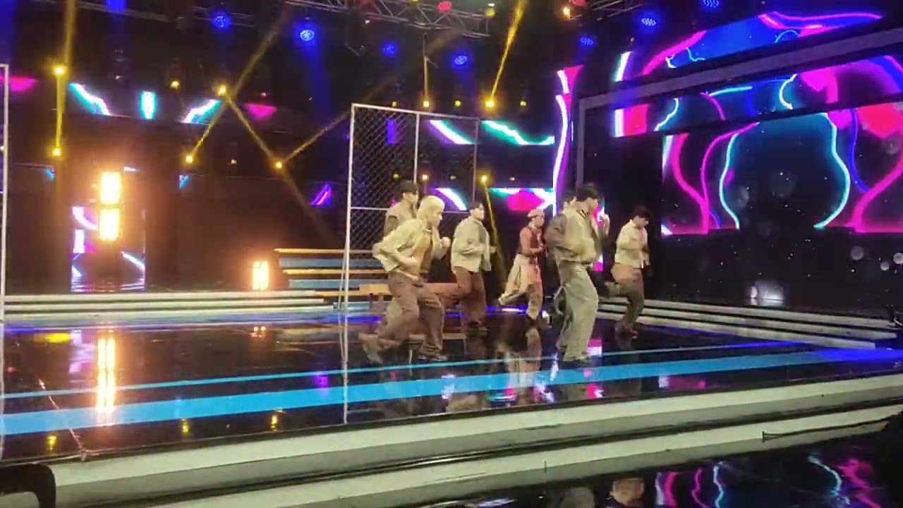 Sofia and Allen Dance rehearsal in All out Sundays 