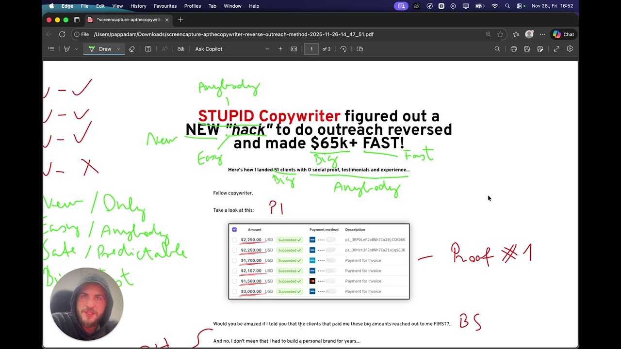 Sales Letter Breakdown - How To Write Copy That Sells